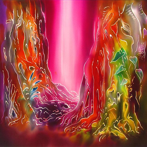 Twin Ficus,  40cm x 40 cm